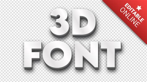 3D Text Generator .